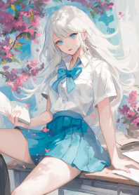 學院風美少女 7