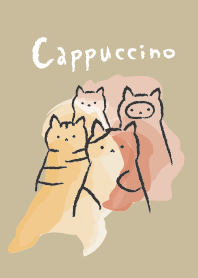 Cappuccino cat