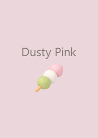 Puffy Sanshoku Dango 2 - Dusty Pink