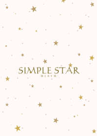 SIMPLE STAR 8 -NATURAL YELLOW-