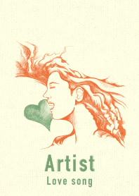 Artist 愛の歌 キャロットオレンジ