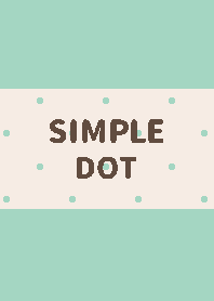 SIMPLE DOT【MINT】