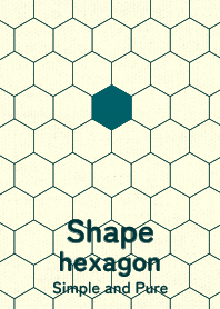Shape hexagon Deep teal GRN