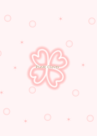 Glitter-Pink Clover