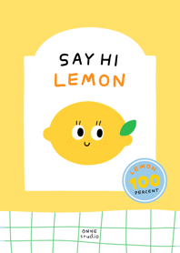 Say Hi Lemon