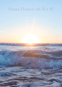 Sunset Horizon 431 Not AI