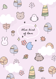 pinkpurple Blue bird of kindness 11_2