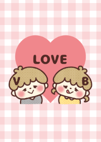 Love Couple -initial V&B- Girl