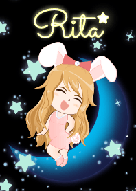 Rita - Bunny girl on Blue Moon