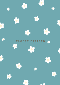 Floret Pattern  - VSC 03-04 Green