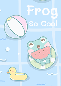 Frog so cool!