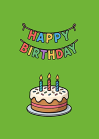 Happy birthday desire(fresh green)