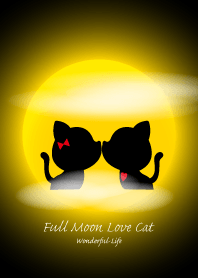 Full Moon Love Cat Theme.