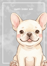 French Bulldog/Marble/Grey2