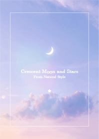 Crescent moon and star #57