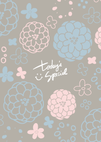 Adult flower pattern2 from Japan