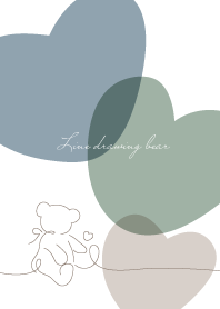 Line drawing bear_21