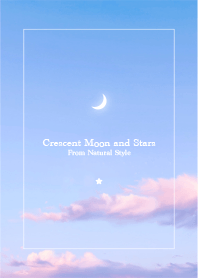 Crescent moon and stars62/Natural Style