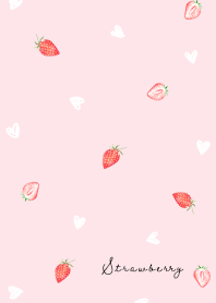 pink strawberry and heart 04_2
