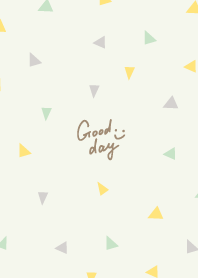 おしゃれな3色の三角13