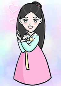 ยอนฮวา สาวเกาหลีในชุดฮันบก