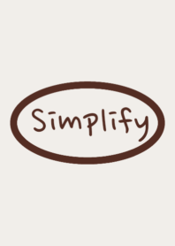 Simplify brown