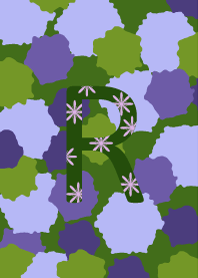 Camouflage initials ~ R ~