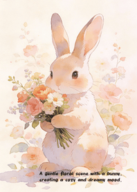 Floral Bunny Dreams