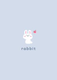 Rabbits2 Apple - blue