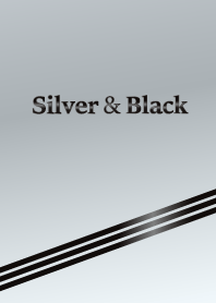 Silver & Black