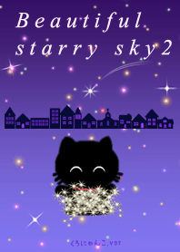 Beautiful starry sky2 kuronyanko.Ver