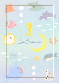 beige Crescent moon and sea 05_2