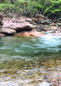 Natural river theme