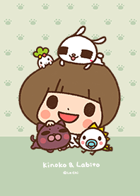 Kinoko & Labito - Crayon Version