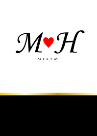 LOVE INITIAL - M&H