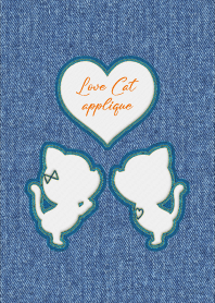 Love Cat Applique 56