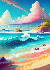 Beautiful real scenery(Summer-472)