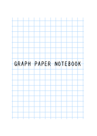 GRAPH PAPER NOTEBOOK j/WHITE