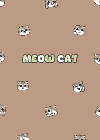 neko head6 - mocha