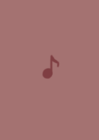 MUSIC NOTES - DULL PINK