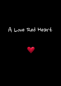 A Love Red Heart