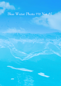 Blue Water Photo 772 Not AI