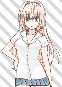 mysterious school girl