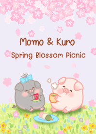 Momo & Shiro:Spring Blossom purple ver.