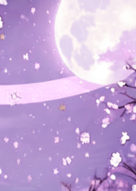月光夜桜#DE214。