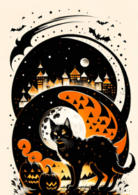 halloween cat bE1D45