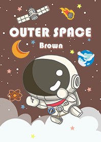 Outer Space/Galaxy/Baby Spaceman/brown