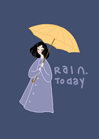 Rain today.