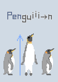Pixel Art animal --- Penguin 6