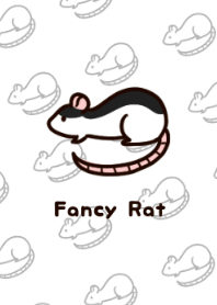 Simple and cute fancy rat theme.